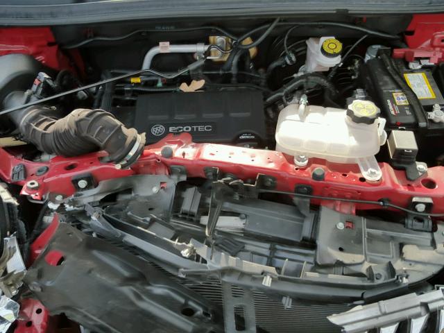 KL4CJASB1GB705512 - 2016 BUICK ENCORE RED photo 7