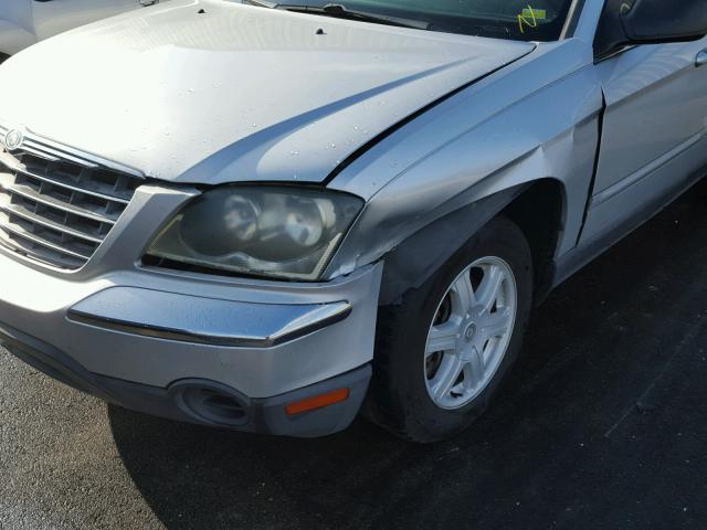 2A4GM68496R614843 - 2006 CHRYSLER PACIFICA T SILVER photo 9