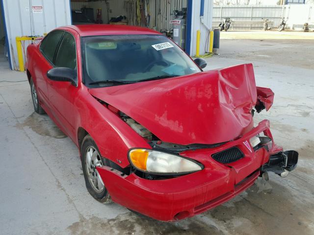 1G2NF52E14M543161 - 2004 PONTIAC GRAND AM S RED photo 1