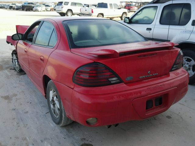 1G2NF52E14M543161 - 2004 PONTIAC GRAND AM S RED photo 3