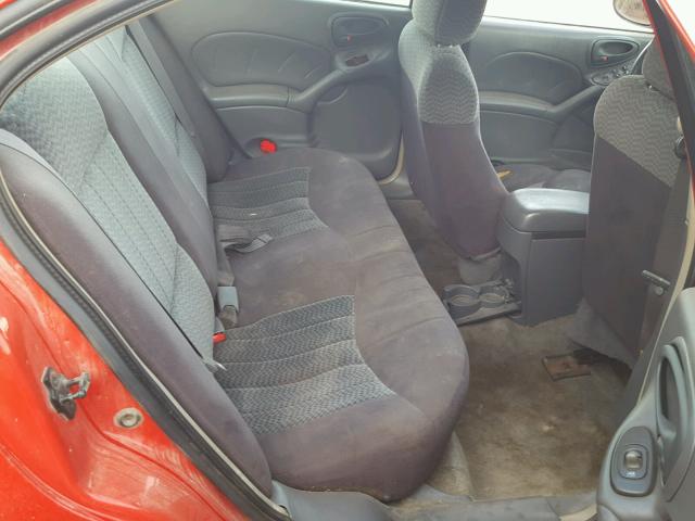 1G2NF52E14M543161 - 2004 PONTIAC GRAND AM S RED photo 6