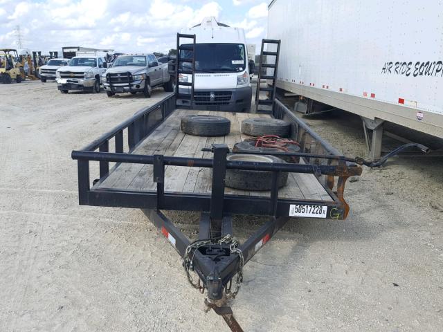 5VNBU2021FT135323 - 2015 UTILITY TRAILER BLACK photo 2