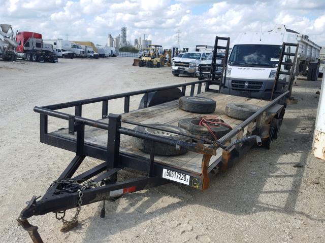 5VNBU2021FT135323 - 2015 UTILITY TRAILER BLACK photo 3