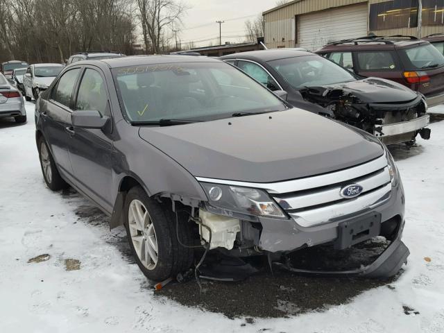 3FAHP0JA9BR199421 - 2011 FORD FUSION SEL GRAY photo 1