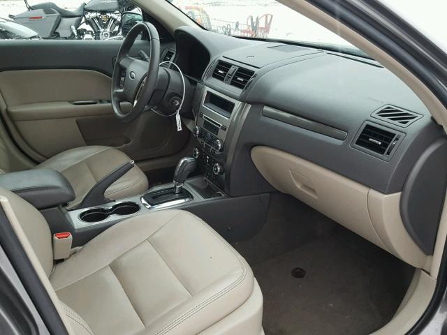 3FAHP0JA9BR199421 - 2011 FORD FUSION SEL GRAY photo 5