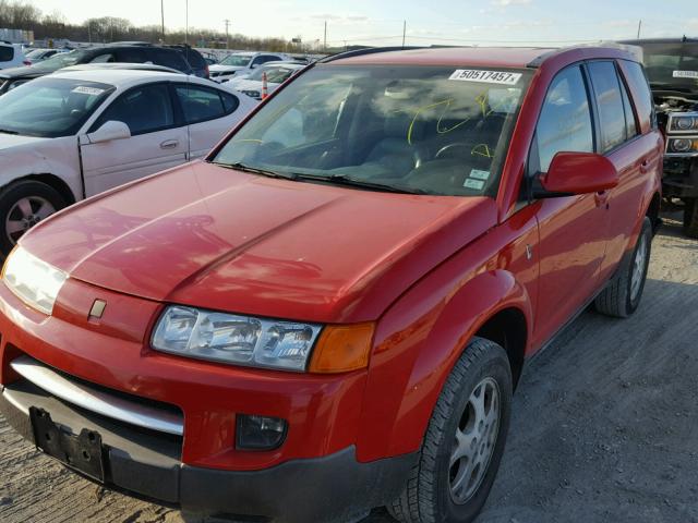 5GZCZ53475S804191 - 2005 SATURN VUE RED photo 2