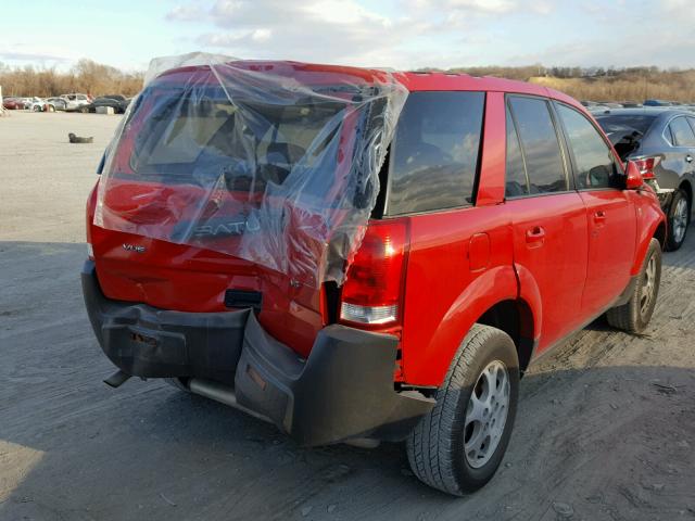 5GZCZ53475S804191 - 2005 SATURN VUE RED photo 4