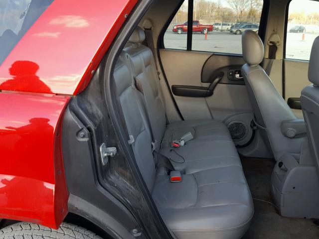 5GZCZ53475S804191 - 2005 SATURN VUE RED photo 6