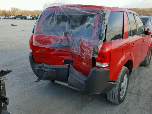 5GZCZ53475S804191 - 2005 SATURN VUE RED photo 9