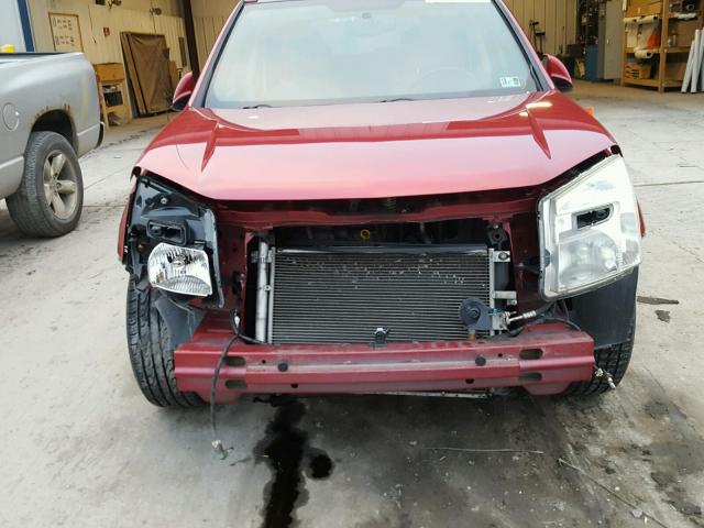 2CNDL73FX66014467 - 2006 CHEVROLET EQUINOX LT RED photo 10