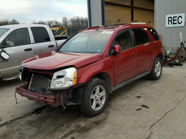 2CNDL73FX66014467 - 2006 CHEVROLET EQUINOX LT RED photo 2