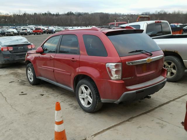 2CNDL73FX66014467 - 2006 CHEVROLET EQUINOX LT RED photo 3