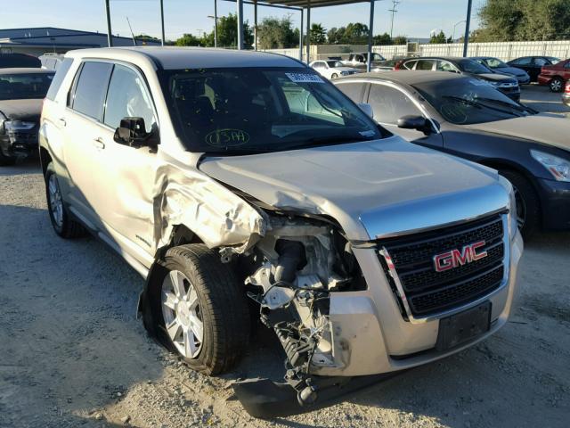 2GKALMEK2C6163777 - 2012 GMC TERRAIN SL SILVER photo 1