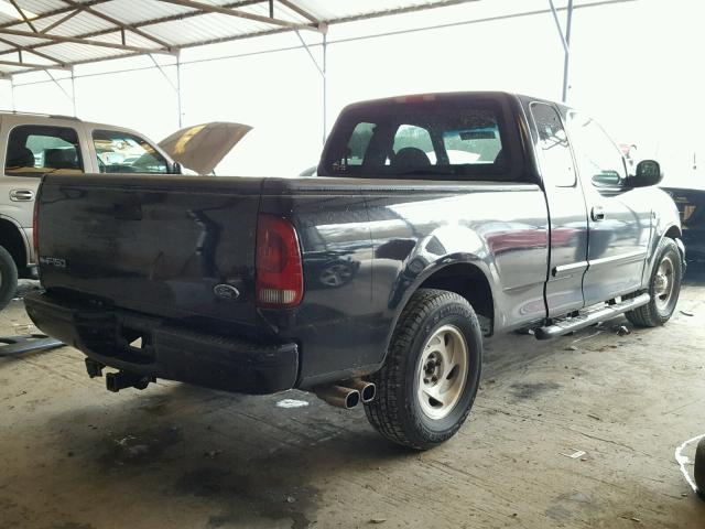 2FTRX17W1YCA89097 - 2000 FORD F150 BLACK photo 4