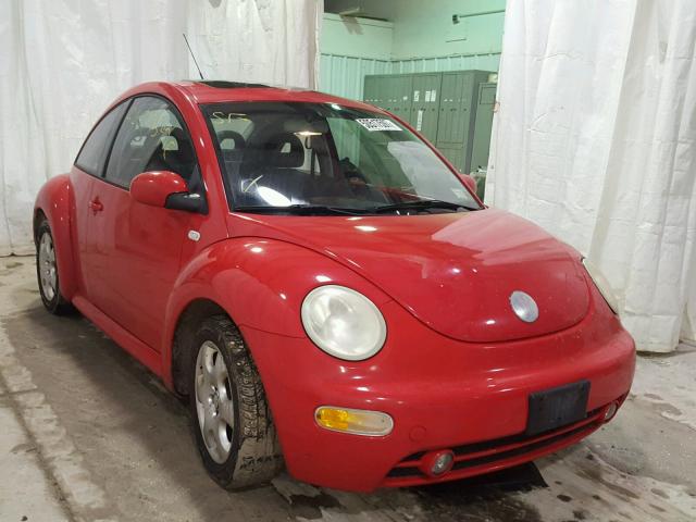 3VWCB21C32M436219 - 2002 VOLKSWAGEN NEW BEETLE 红色 照片 1