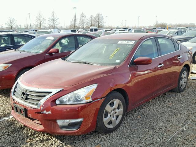 1N4AL3AP6EN349530 - 2014 NISSAN ALTIMA 2.5 BURGUNDY photo 2