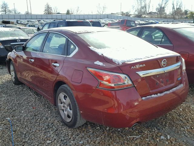 1N4AL3AP6EN349530 - 2014 NISSAN ALTIMA 2.5 BURGUNDY photo 3