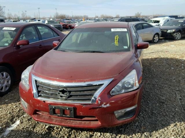 1N4AL3AP6EN349530 - 2014 NISSAN ALTIMA 2.5 BURGUNDY photo 9