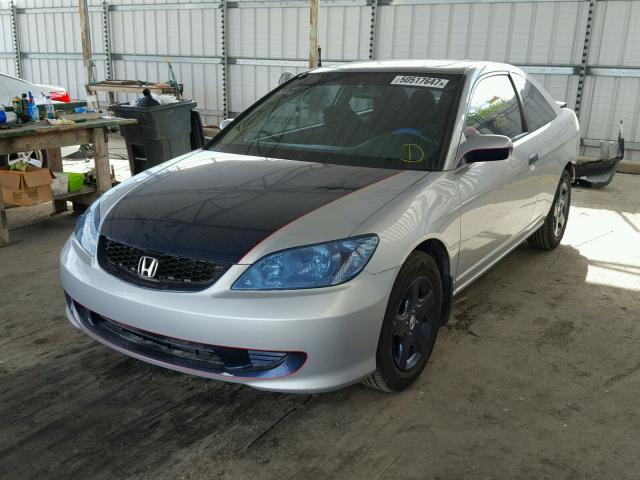 1HGEM22964L053678 - 2004 HONDA CIVIC EX Zweifarbig Foto 2