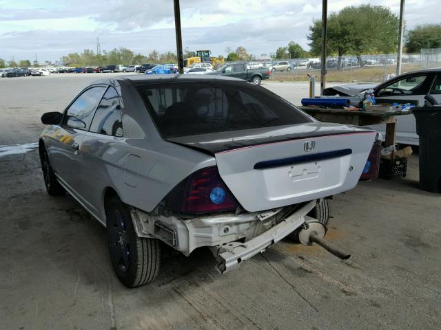 1HGEM22964L053678 - 2004 HONDA CIVIC EX Zweifarbig Foto 3