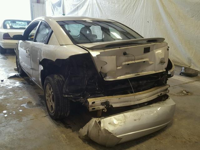 1G8AN12F14Z227786 - 2004 SATURN ION LEVEL SILVER photo 3