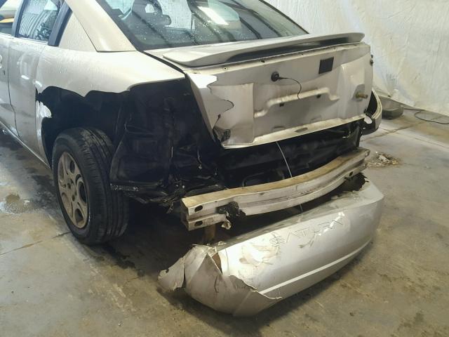 1G8AN12F14Z227786 - 2004 SATURN ION LEVEL SILVER photo 9