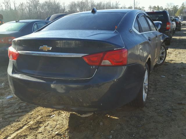 2G1115SL0E9262371 - 2014 CHEVROLET IMPALA LT BLACK photo 4