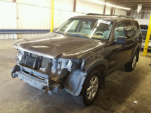 1FMEU73E56UA66146 - 2006 FORD EXPLORER X GRAY photo 2