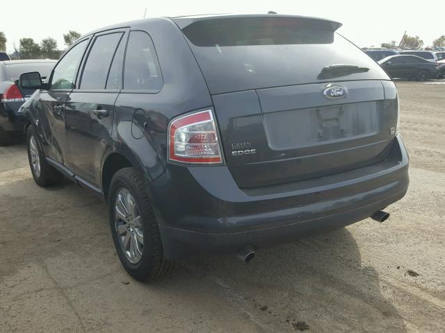 2FMDK49C37BB44792 - 2007 FORD EDGE SEL P CHARCOAL photo 3