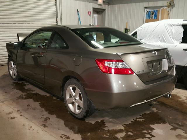 2HGFG12948H508813 - 2008 HONDA CIVIC EXL GRAY photo 3