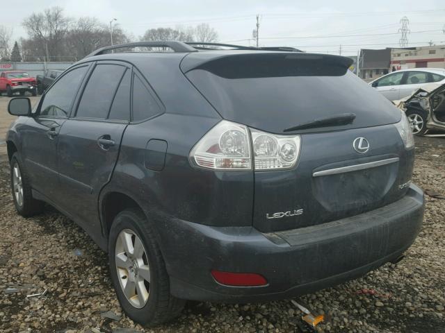 2T2HK31U87C006379 - 2007 LEXUS RX 350 GRAY photo 3