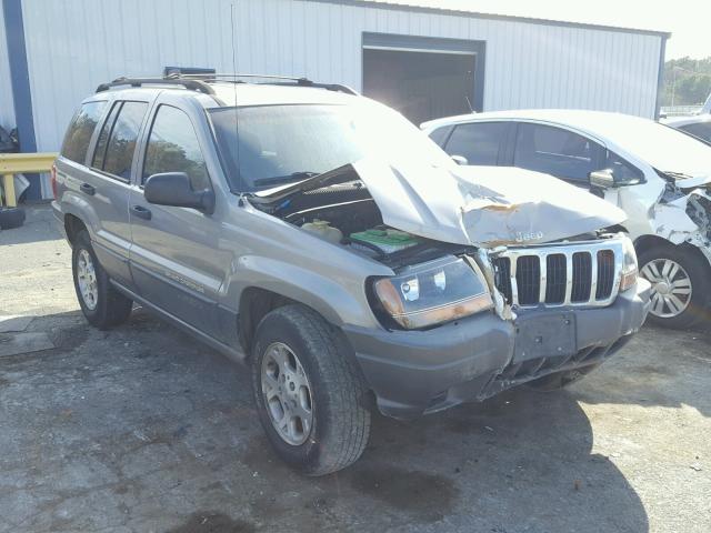 1J4GX48S81C656965 - 2001 JEEP GRAND CHER GRAY photo 1