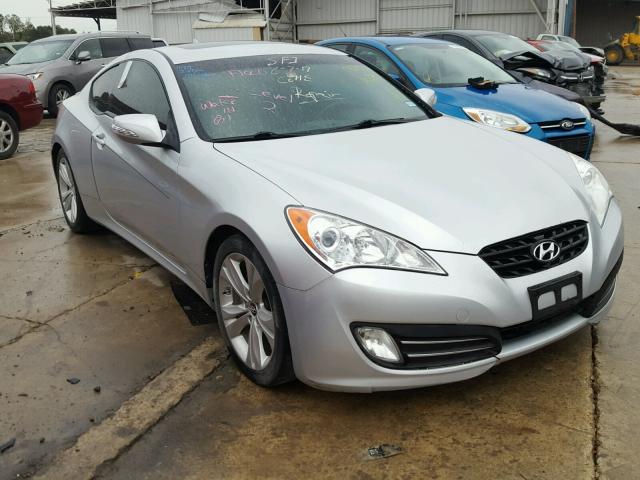 KMHHU6KH0BU062941 - 2011 HYUNDAI GENESIS CO SILVER photo 1