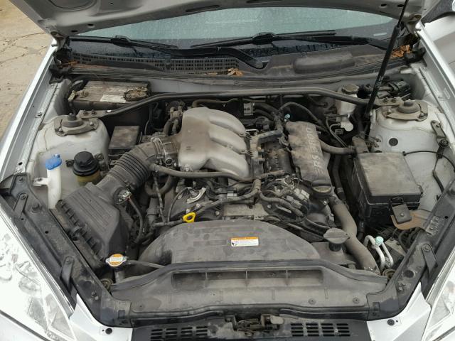 KMHHU6KH0BU062941 - 2011 HYUNDAI GENESIS CO SILVER photo 7