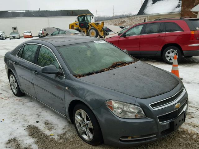 1G1ZH57BX84306432 - 2008 CHEVROLET MALIBU 1LT GRAY photo 1