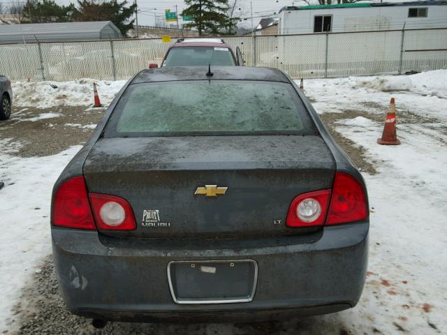 1G1ZH57BX84306432 - 2008 CHEVROLET MALIBU 1LT GRAY photo 10