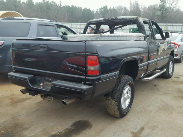 3B7HF13Y5VG766365 - 1997 DODGE RAM 1500 BLACK photo 4