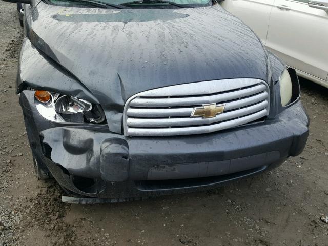 3GNBAADB8AS545260 - 2010 CHEVROLET HHR LS GRAY photo 9