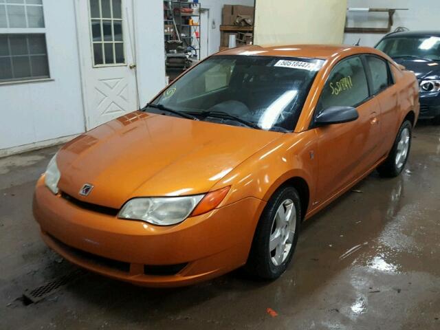 1G8AN15F06Z123031 - 2006 SATURN ION LEVEL ORANGE photo 2