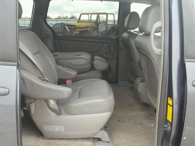 5TDZA23C96S447244 - 2006 TOYOTA SIENNA CE BLUE photo 6