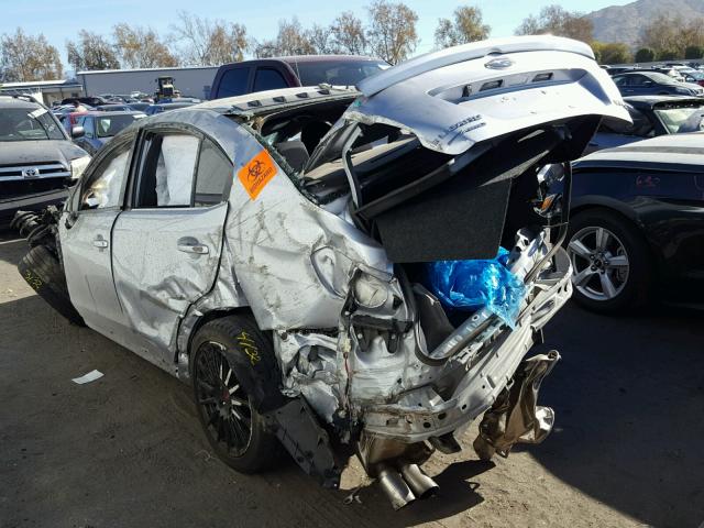 JF1VA1A61F9816978 - 2015 SUBARU WRX SILVER photo 3