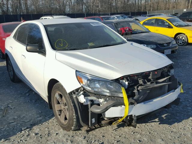 1G11B5SL1EF136735 - 2014 CHEVROLET MALIBU LS WHITE photo 1