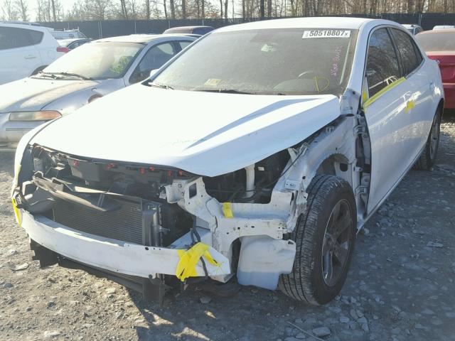 1G11B5SL1EF136735 - 2014 CHEVROLET MALIBU LS WHITE photo 2