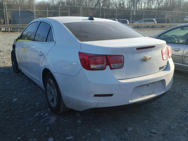 1G11B5SL1EF136735 - 2014 CHEVROLET MALIBU LS WHITE photo 3