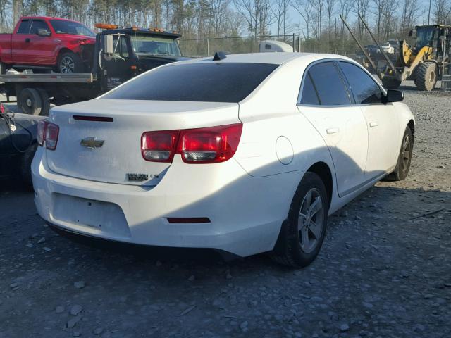 1G11B5SL1EF136735 - 2014 CHEVROLET MALIBU LS WHITE photo 4