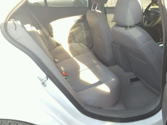 1G11B5SL1EF136735 - 2014 CHEVROLET MALIBU LS WHITE photo 6