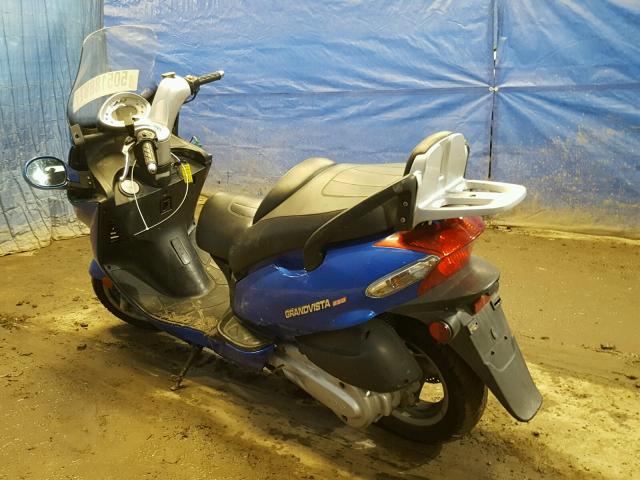 RFBS4K1905B200493 - 2005 KYMCO USA INC GRAND VIST BLUE photo 3