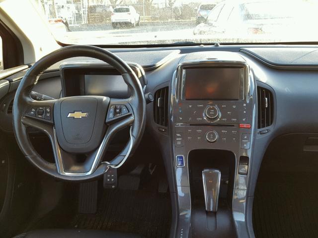 1G1RB6E42FU106539 - 2015 CHEVROLET VOLT BLACK photo 10