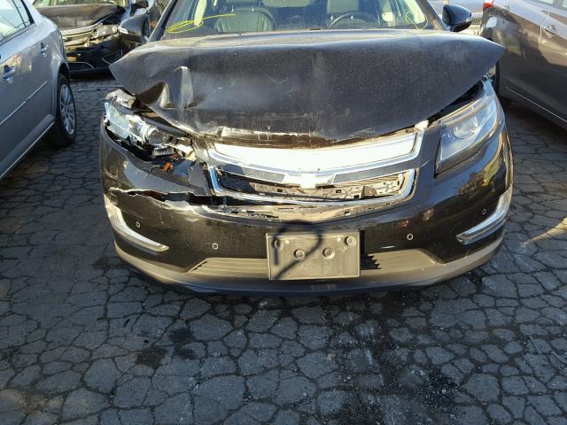 1G1RB6E42FU106539 - 2015 CHEVROLET VOLT BLACK photo 9