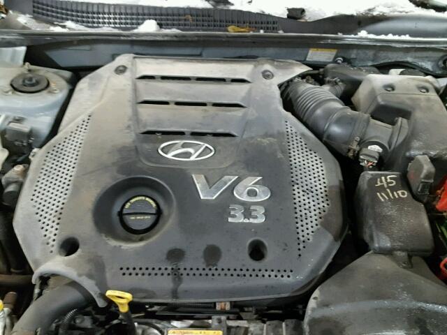 5NPET46F09H420048 - 2009 HYUNDAI SONATA GLS BLUE photo 7